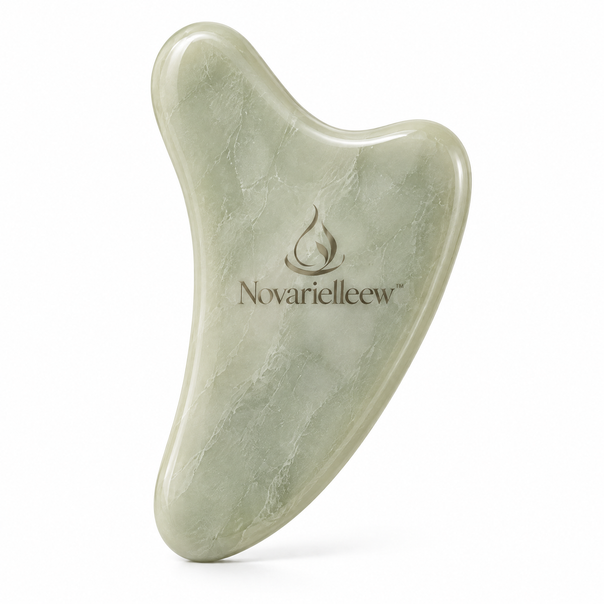 Novarielleew™ Natural Stone Gua Sha | Sculpting Facial Massage Tool for Home Spa & Self-Care